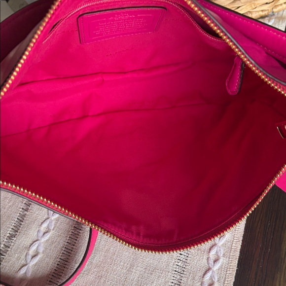 Coach Chelsea Vibrant Pink Crossbody Bag - Picture 7 of 16